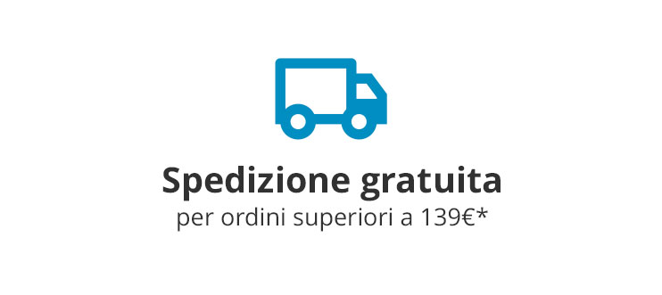 Spedizione gratuita